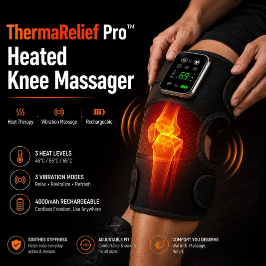 ThermaRelief Pro™ Heated Massager for Knees, Shoulders & Elbows