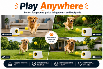FetchMaster™ Automatic Dog Ball Launcher