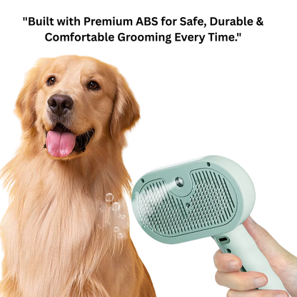 VapoBrush™ 3-in-1 Steam Pet Grooming Comb