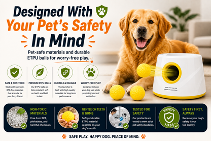 FetchMaster™ Automatic Dog Ball Launcher