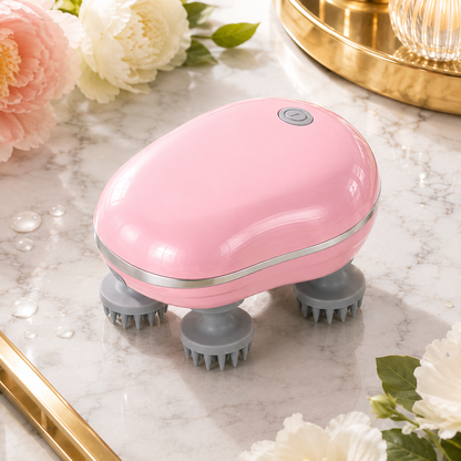 ScalpAura™ Pro | Electric Red Light Scalp Massager for Hair Care & Relaxation