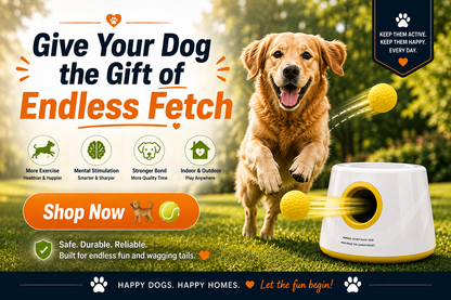 FetchMaster™ Automatic Dog Ball Launcher
