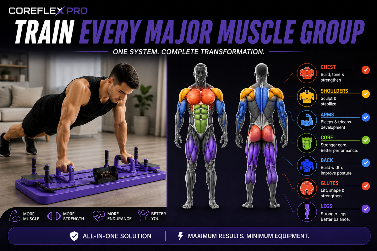 CoreFlex Pro – Multi-Function Workout Board